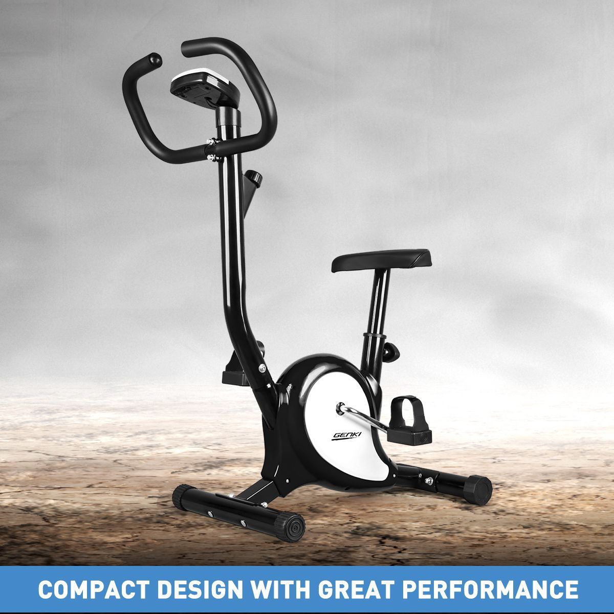 Genki upright exercise bike sale