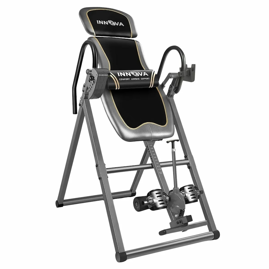 Gravity Inversion Table Back Stretcher Inverter with Adjustable Headrest Home Gym Fitness Machine