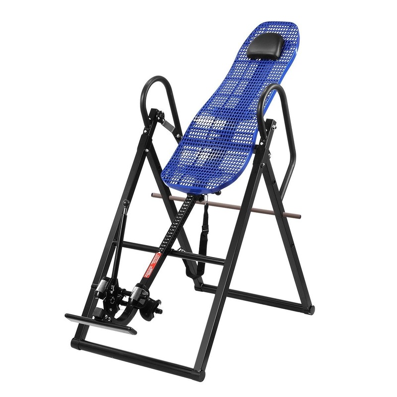 Buy Gravity Inversion Table for Back Therapy w/ Ergonomic Curved
