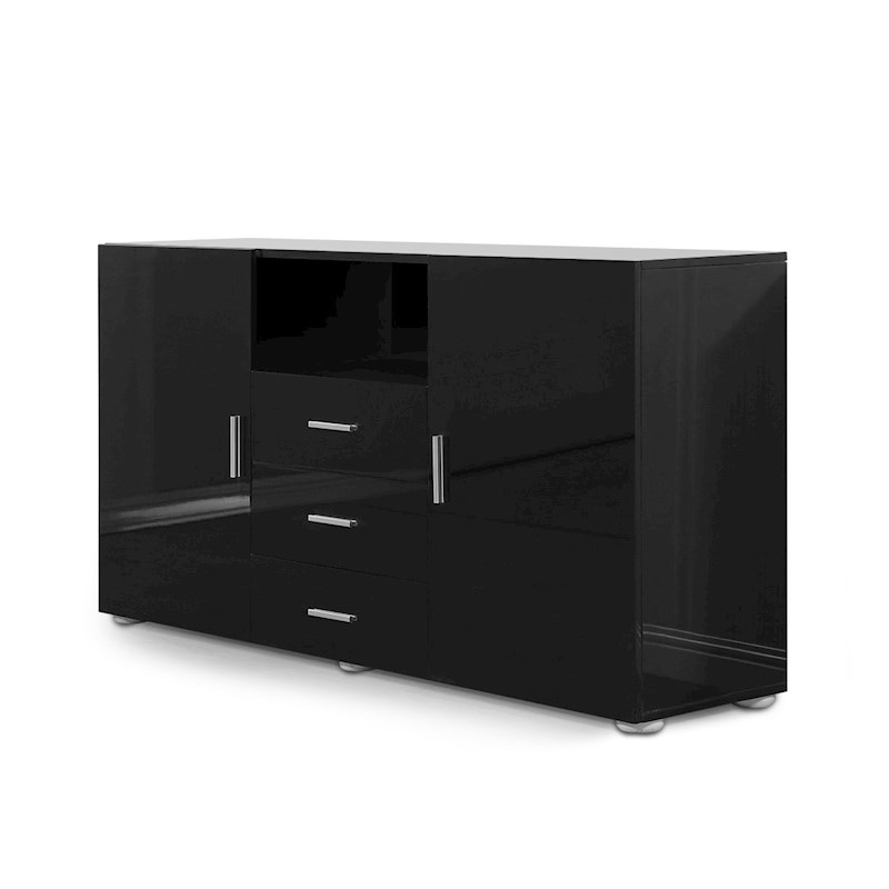 Buy Modern Black with High Gloss Design MyDeal