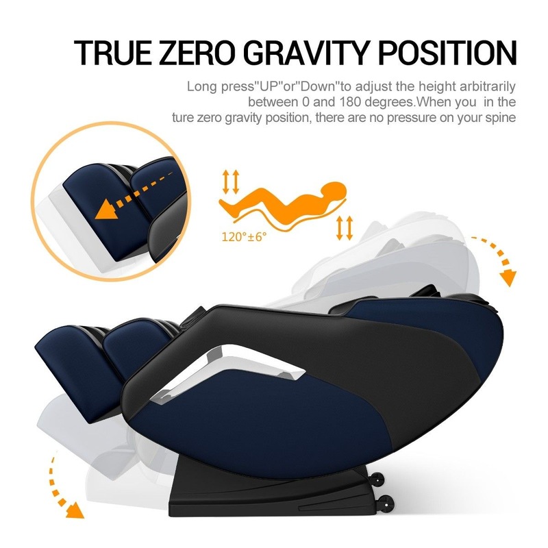 HOMASA Blue Full Body Massage Chair Zero Gravity Recliner Buy Massage