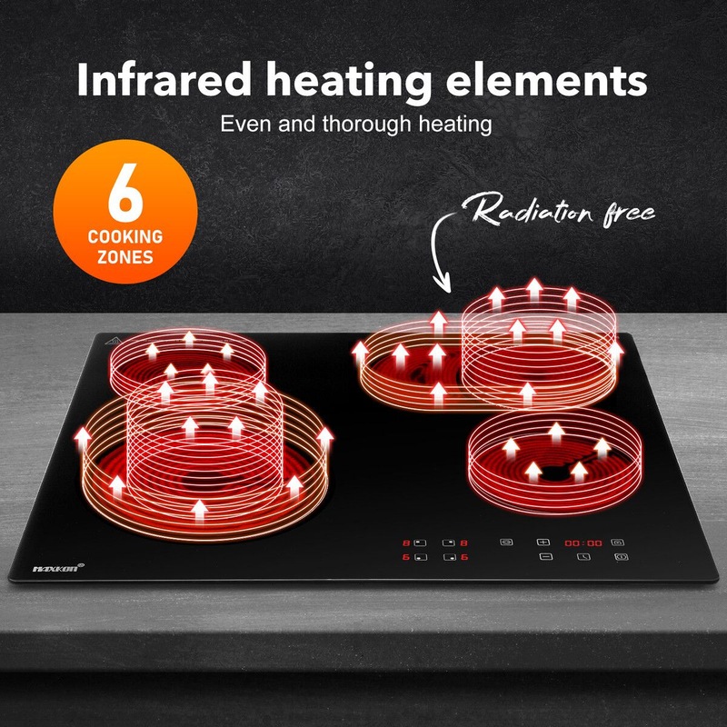 Buy Ceramic Cooktop Stove Electric Cooktop Hob Cooker Glass Top 4