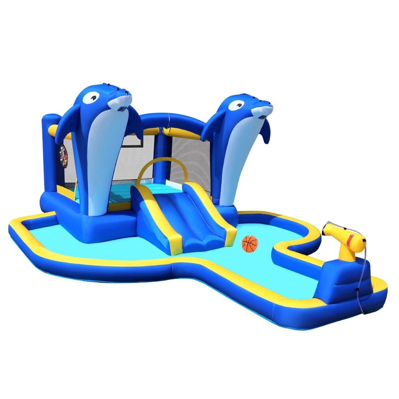 Buy Inflatable Water Park Blow Up Slide Bouncy Castle Bouncer Activity