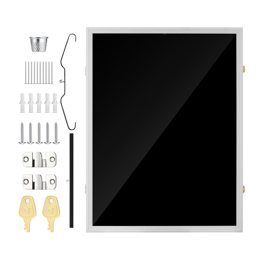 Jersey Display Case Frame Shadow Box Sports Memorabilia Wall Mounting Showcase Football Basketball Hockey Custom Shirt Framing Cabinet Hanger Lockable