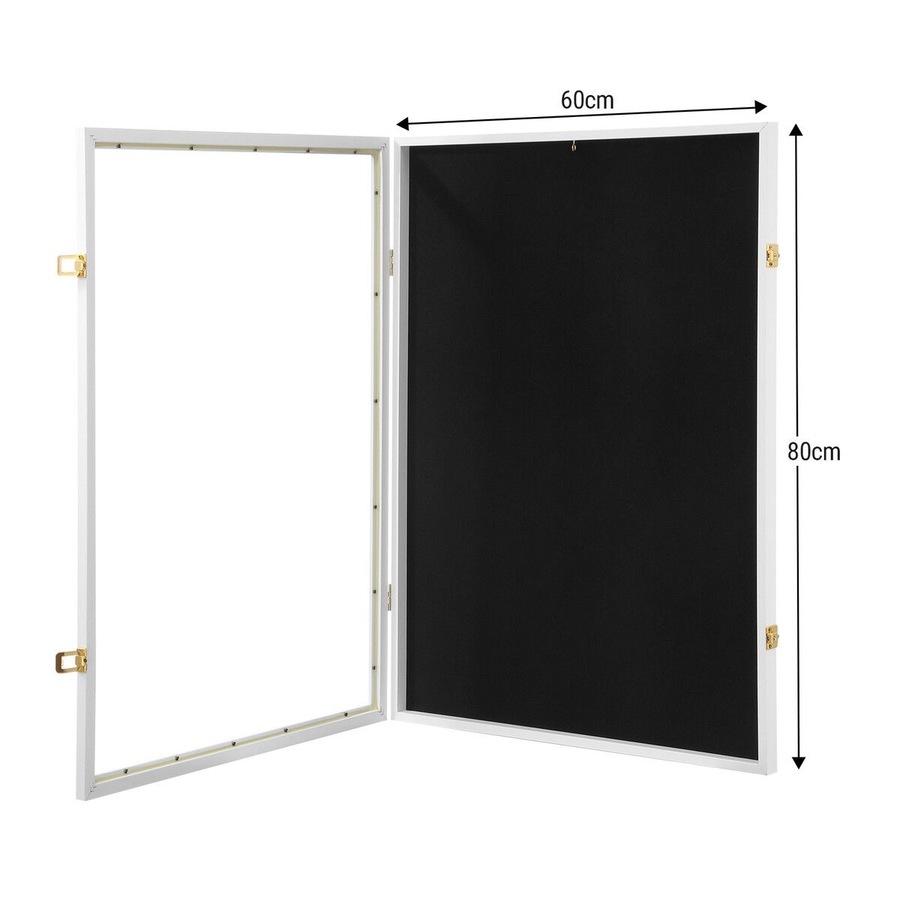 Jersey Display Case Frame Shadow Box Sports Memorabilia Wall Mounting Showcase Football Basketball Hockey Custom Shirt Framing Cabinet Hanger Lockable