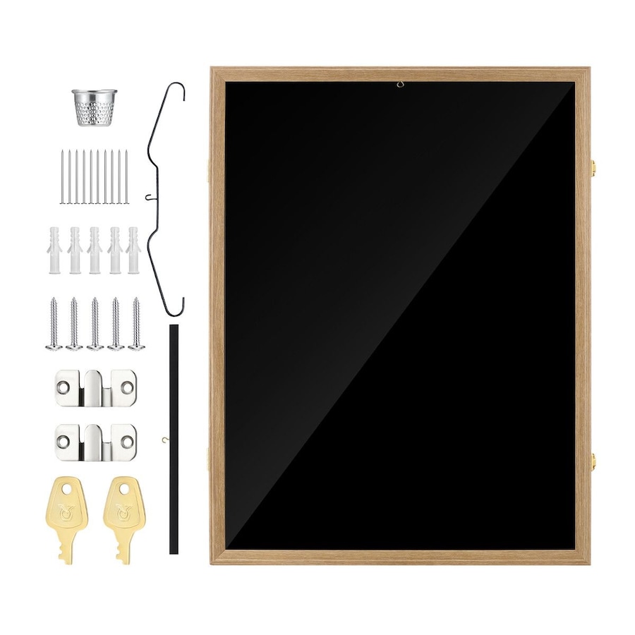 Jersey Shadow Box Frame Sports Memorabilia Display Case Wall Mounting Showcase Football Basketball Hockey Custom Shirt Framing Cabinet with Locks