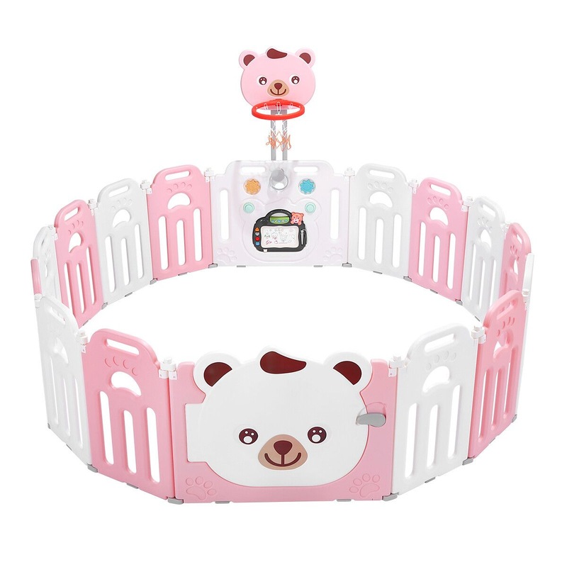 Buy Baby Playpen Kids Safety Gate Barrier Child Activity Centre Fence