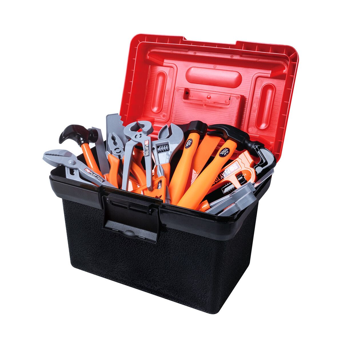 Kids 68pcs Tool Set Childrens Plastic Construction Toys Building Repair Kit Pretend Role