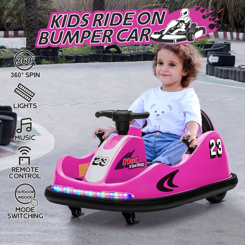 kid galaxy remote control bumper cars