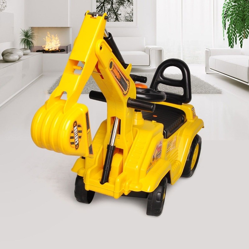 Buy Kids Excavator Ride On Digger Toy Children Bulldozer Loader Car