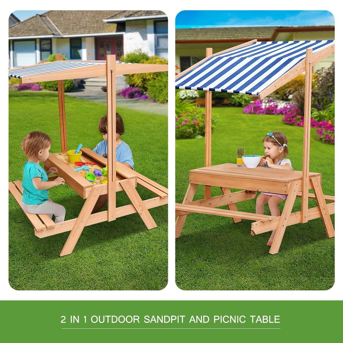 Childrens sand pit sales table