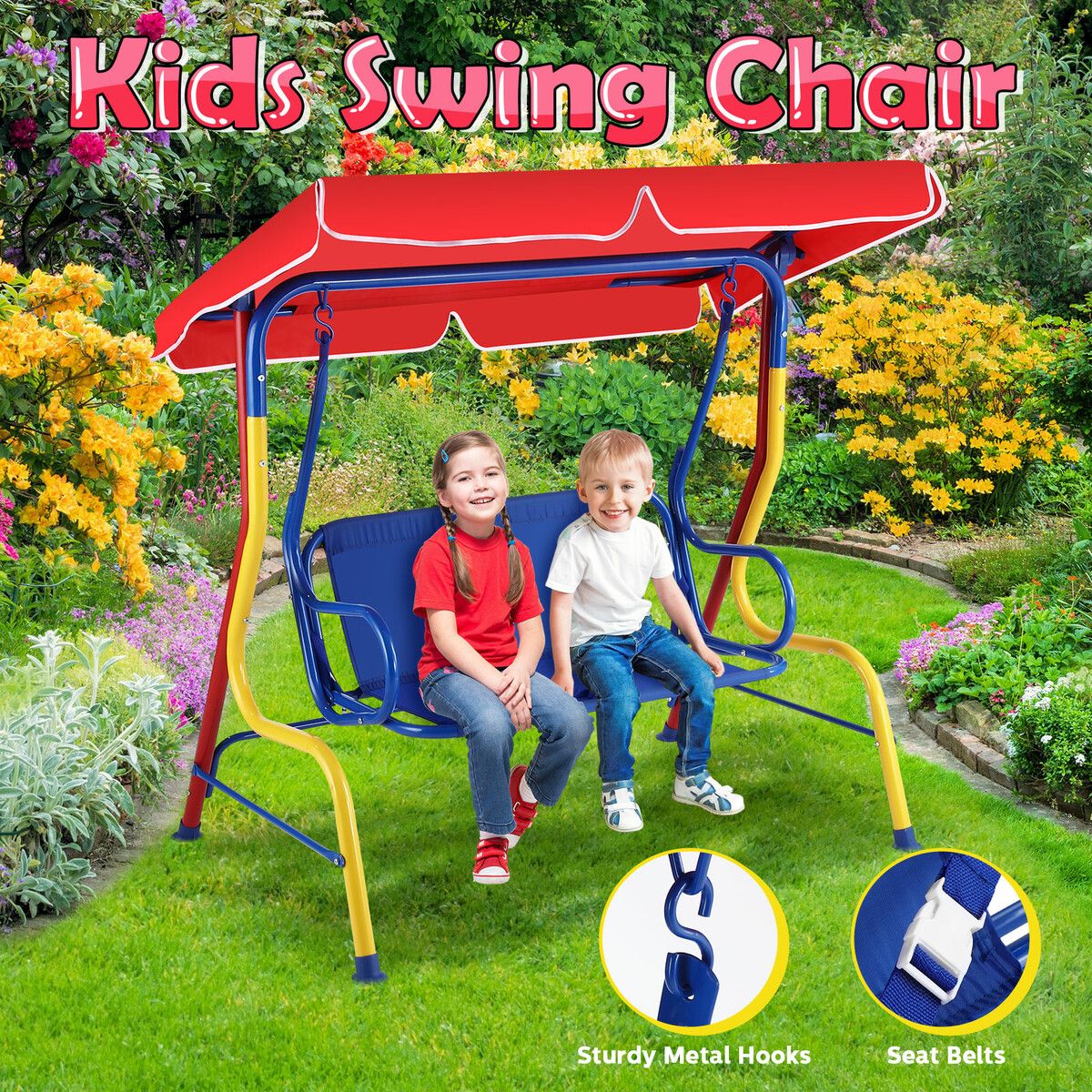 Swing chair online roof