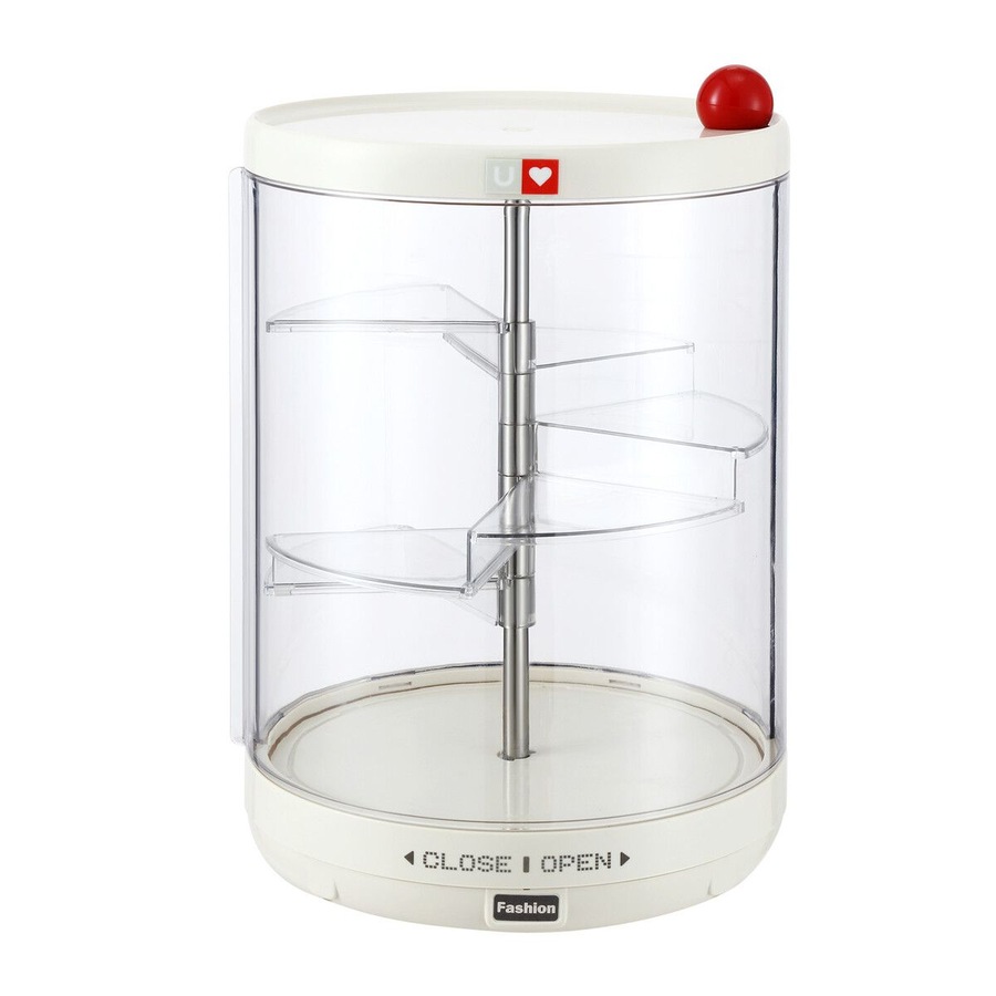 Kids Toys Display Case Action Figure Storage Car Model Showcase Cabinet Minifigure Doll Blind Box Collectible Dust Proof Clear Step Organiser 38x25cm