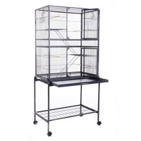 Large Space Cage on Wheels for Birds Parrot