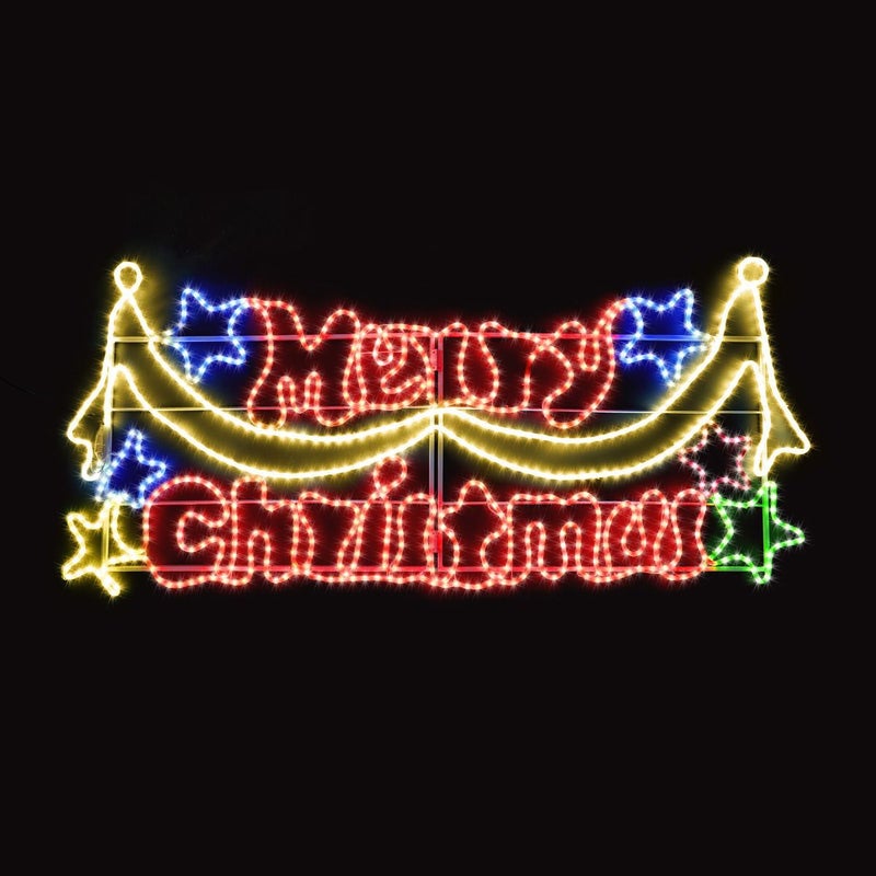 LED Merry Christmas Rope Lights  Colorful  Buy Outdoor Christmas