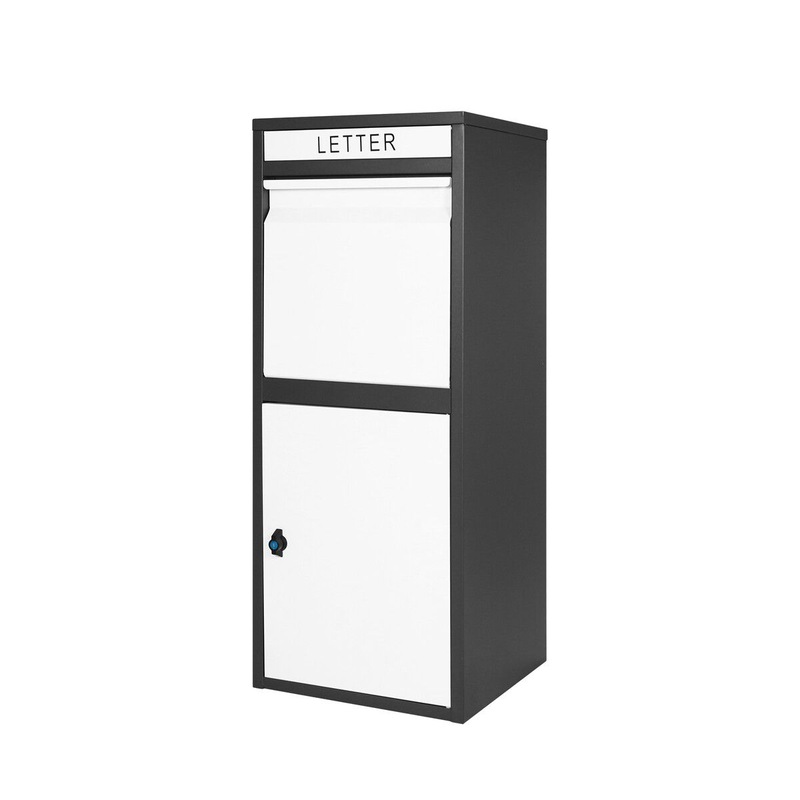 Buy Letterbox Parcel Mailbox Freestanding Drop Post Delivery Box