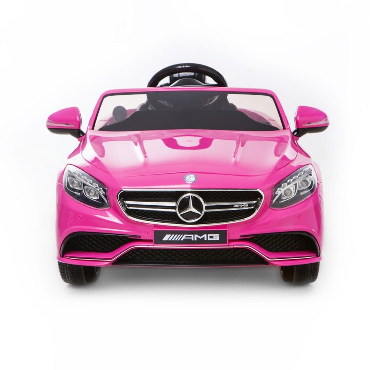 pink mercedes benz ride on