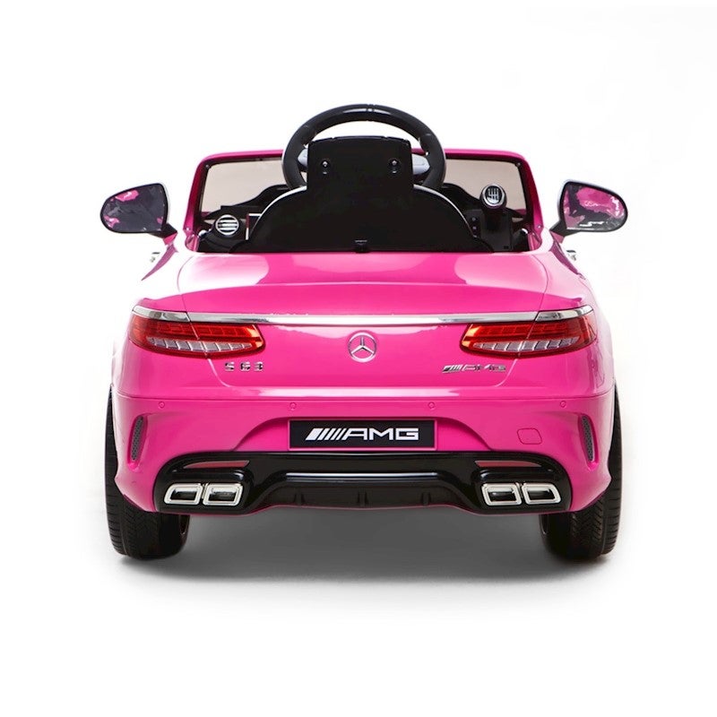 kids pink mercedes