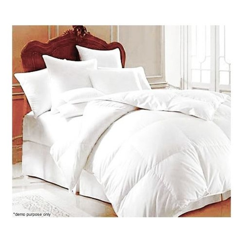 Buy Lily Hill Goose Down Quilt King Size White MyDeal