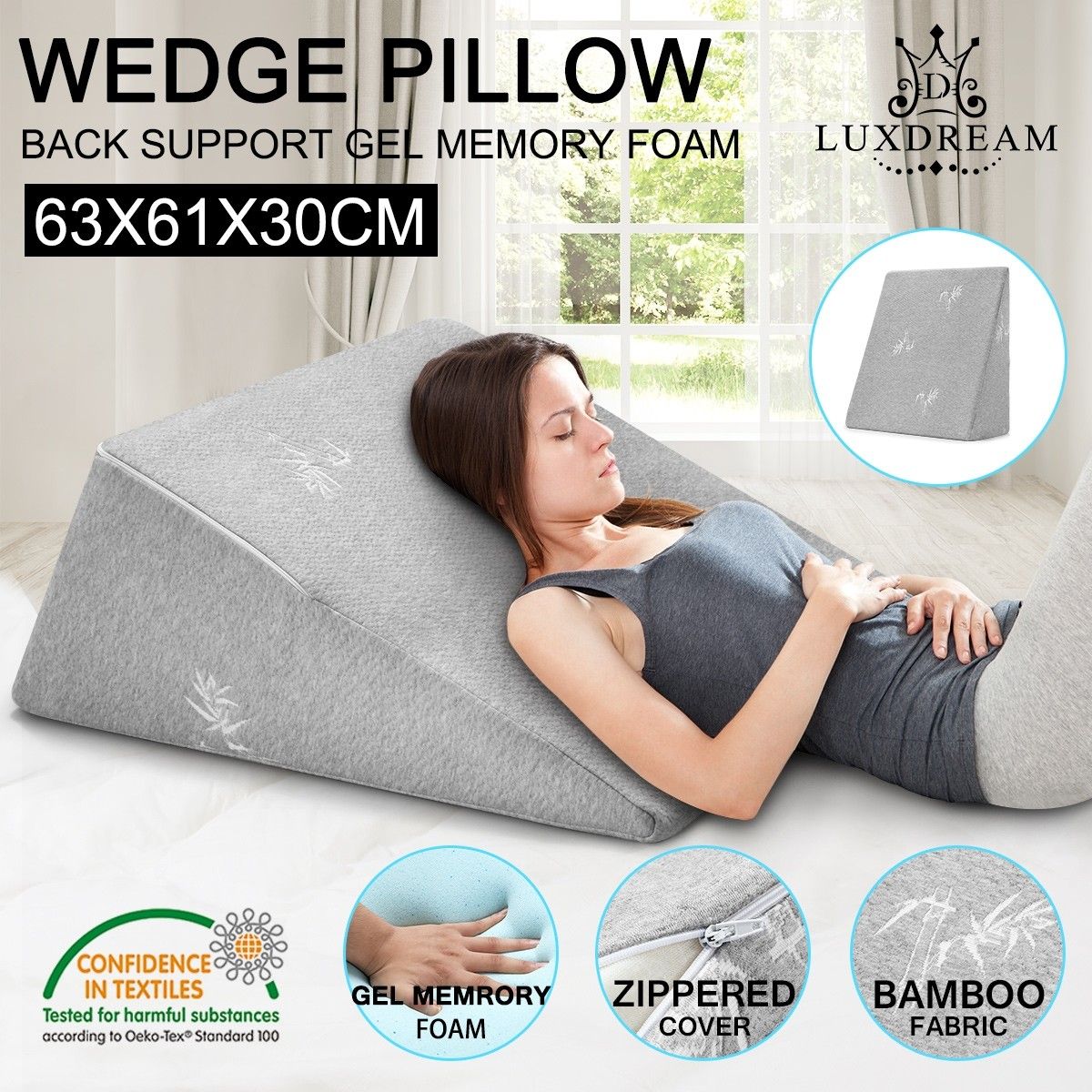 wedge pillow support