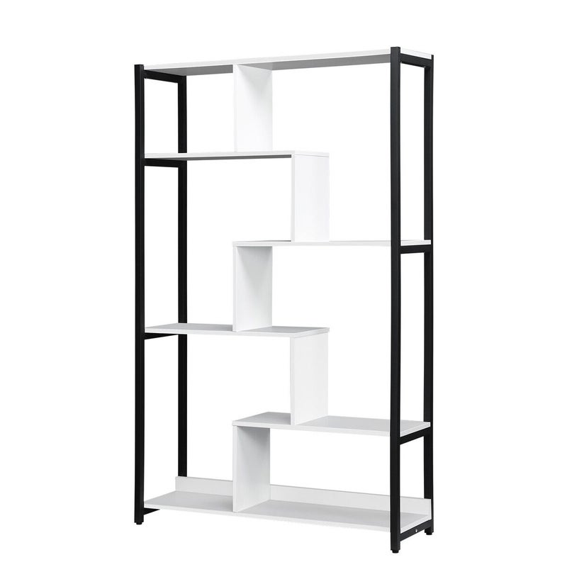 https://assets.mydeal.com.au/44447/luxsuite-6-tier-bookshelf-wooden-bookcase-display-shelf-metal-shelving-unit-storage-rack-8167457_00.jpg?v=637870504911208791&imgclass=dealpageimage