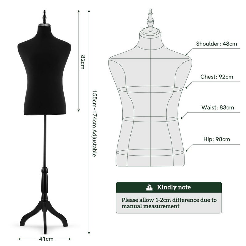 Frcolor Dress Mannequin Form Model Clothes Mannequin Display Sewing Holder Stand Manikin Making Supplies Accessories House, Kids Unisex, Size: 9.84 x