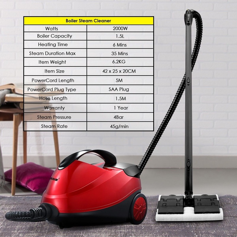 Buy Maxkon 1.5L Steam Cleaner Mop 13 in 1 High Pressure Floor Window