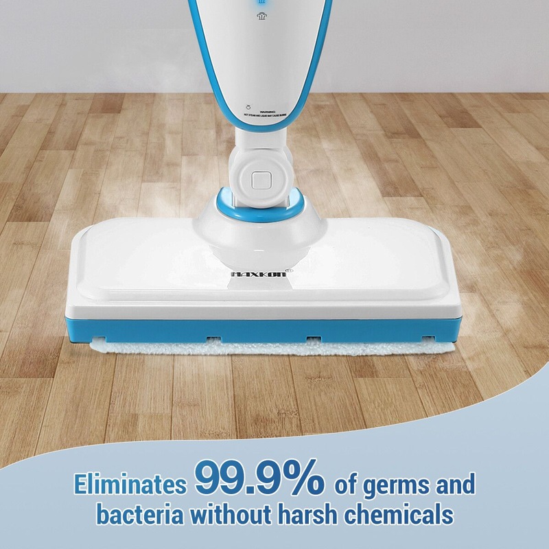 Buy Maxkon 11 In 1 Steam Mop Cleaner Floor Carpet Steamer Cleaning 1500W 2 Steam Levels MyDeal