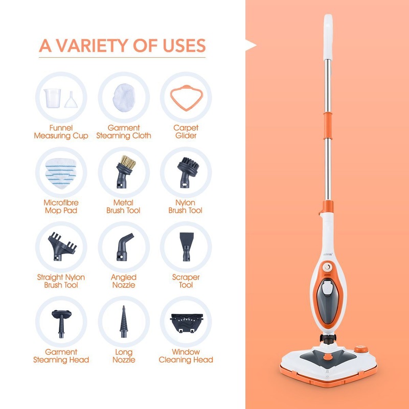 Buy Maxkon 13 in 1 Steam Mop Cleaner 1500W Handheld Steamer Multiple