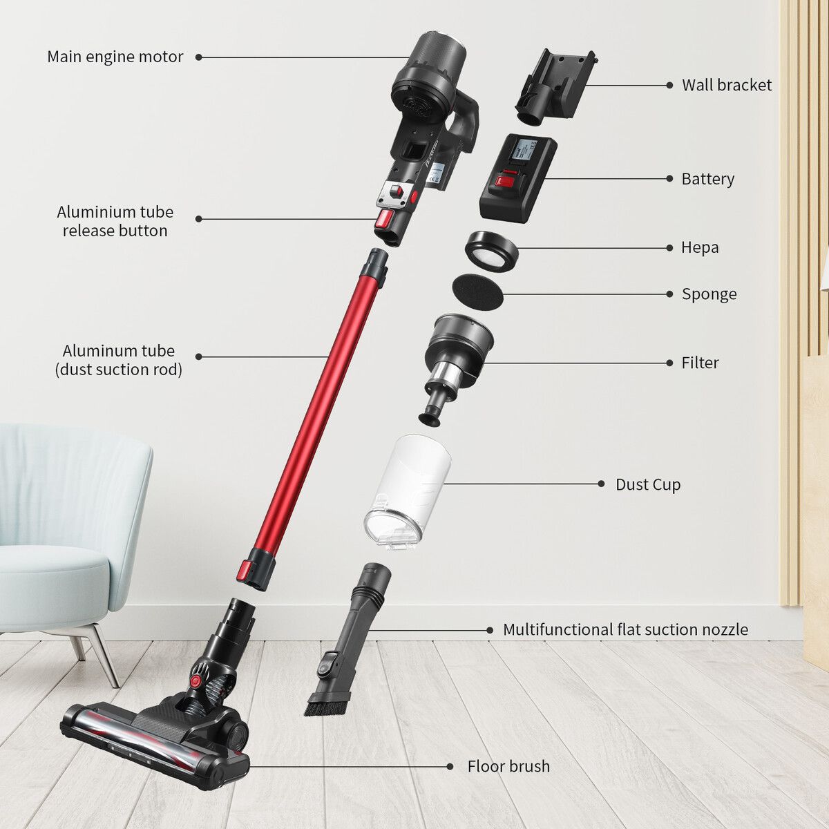 Maxkon cordless 2025 vacuum cleaner review