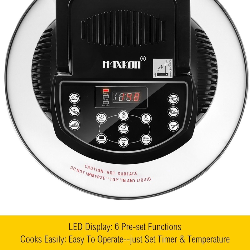 Buy 17L Maxkon Halogen Convection Turbo Oven Air Fryer Electric Cooker