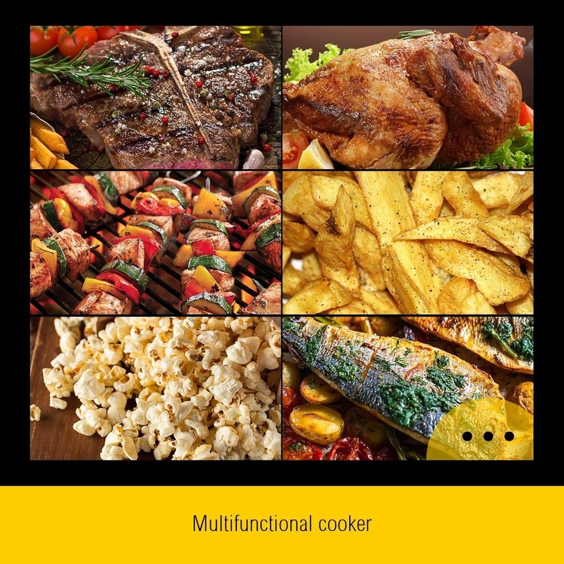 Buy Maxkon 17L Halogen Oven Cooker Air Fryer White MyDeal