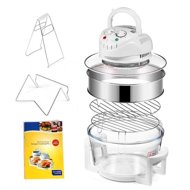 Buy Maxkon 17L Halogen Oven Cooker Air Fryer White MyDeal