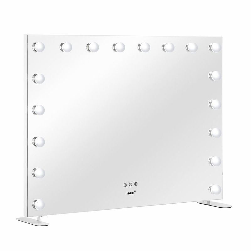 Buy Makeup Mirror Hollywood Vanity Mirror Maxkon 18 LED Lighted Mirror