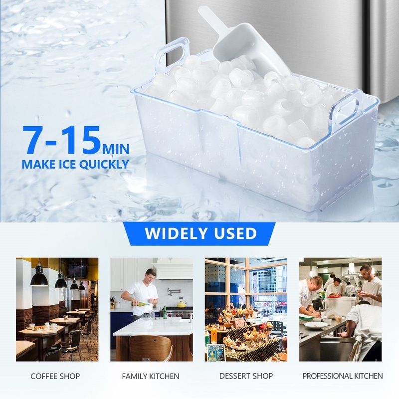 Buy Maxkon 27KG Ice Cube Maker Machine Dispenser Home Commercial