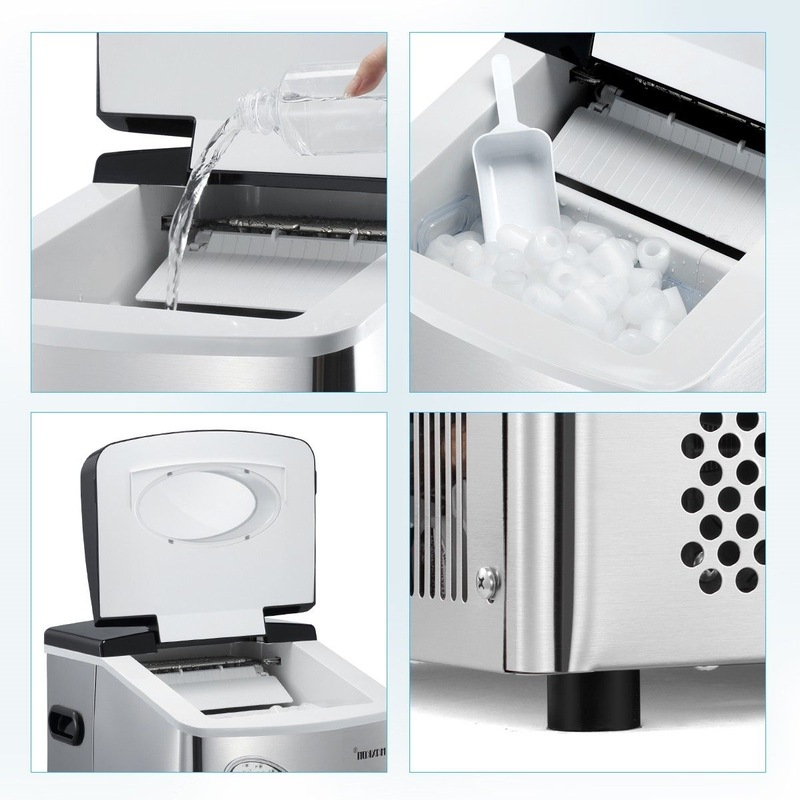 Buy Maxkon 27KG Ice Cube Maker Machine Dispenser Home Commercial