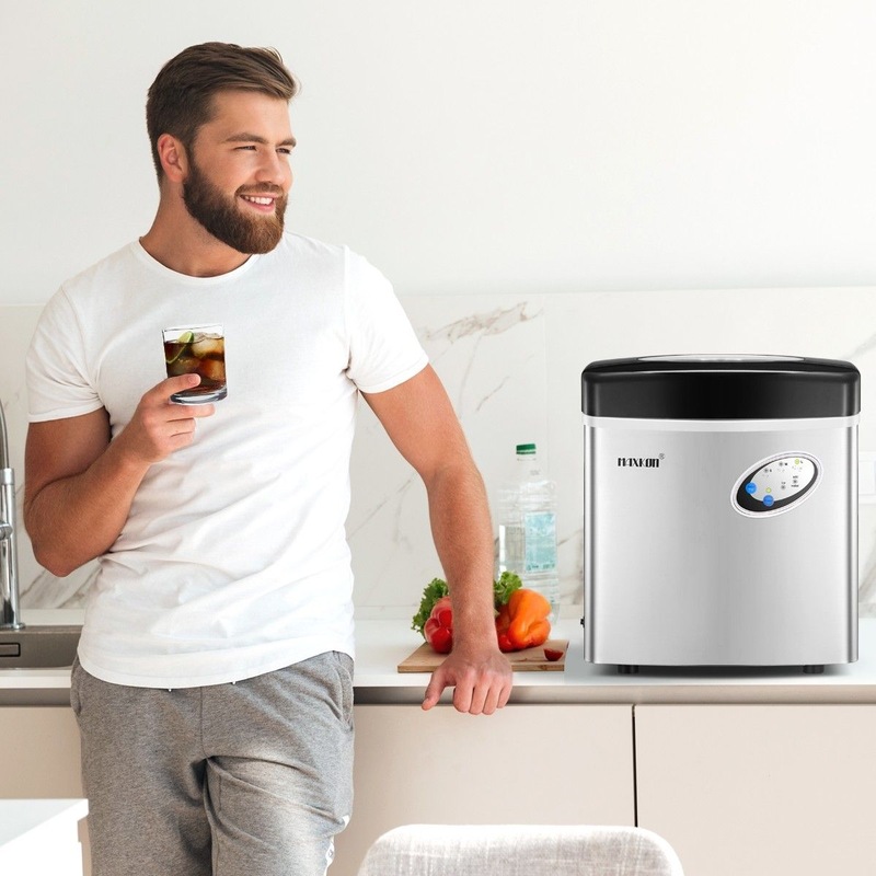 Buy Maxkon 27KG Ice Cube Maker Machine Dispenser Home Commercial