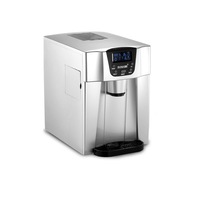 Maxkon Portable Ice Maker Machine Water Dispenser Home & Commercial Use Silver