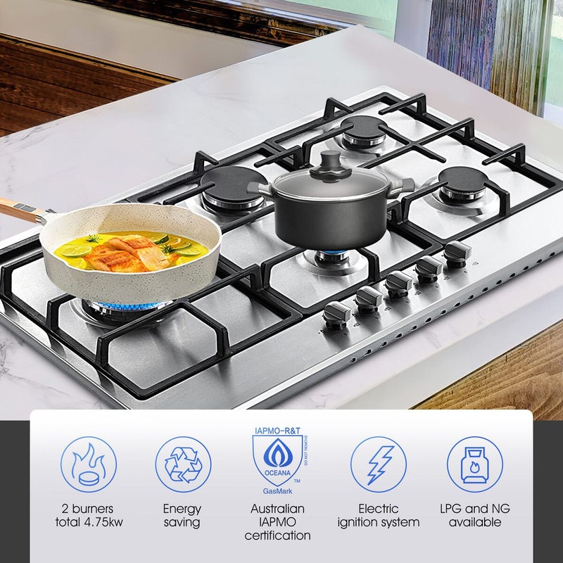 Gas Stove 2 Burner Fierce Fire Bulit-in Hobs Cooktop Stove LPG Hob Gas  Panel 2 Burner Kitchen Stove Table Plate Gas Cooktop