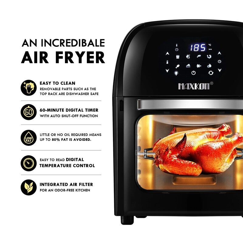 1pc Folding Style Rotisserie Thermometer With Wire External Double Probe  Oven Temperature Meter