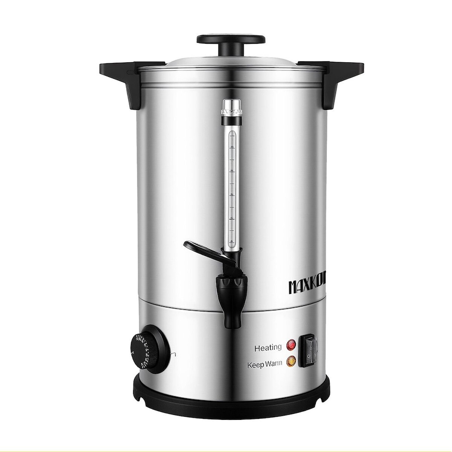 Maxkon Hot Water Urn 19L Instant Heat Beverage Dispenser Cold Coffee Maker Warm Tea Kettle Machine Commercial Home Stainless Steel Double Layer Boiler