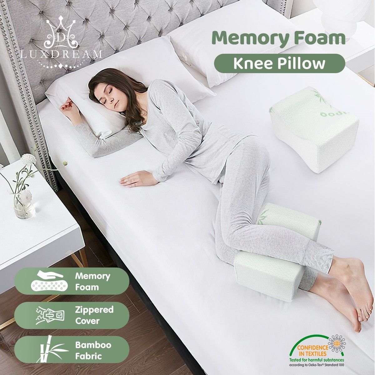 Side sleeper hotsell pillow legs