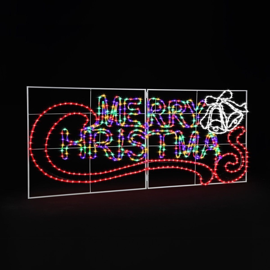 Multi Colour Merry Christmas Rope Light Christmas LED Light Merry Xmas String Light Decorations