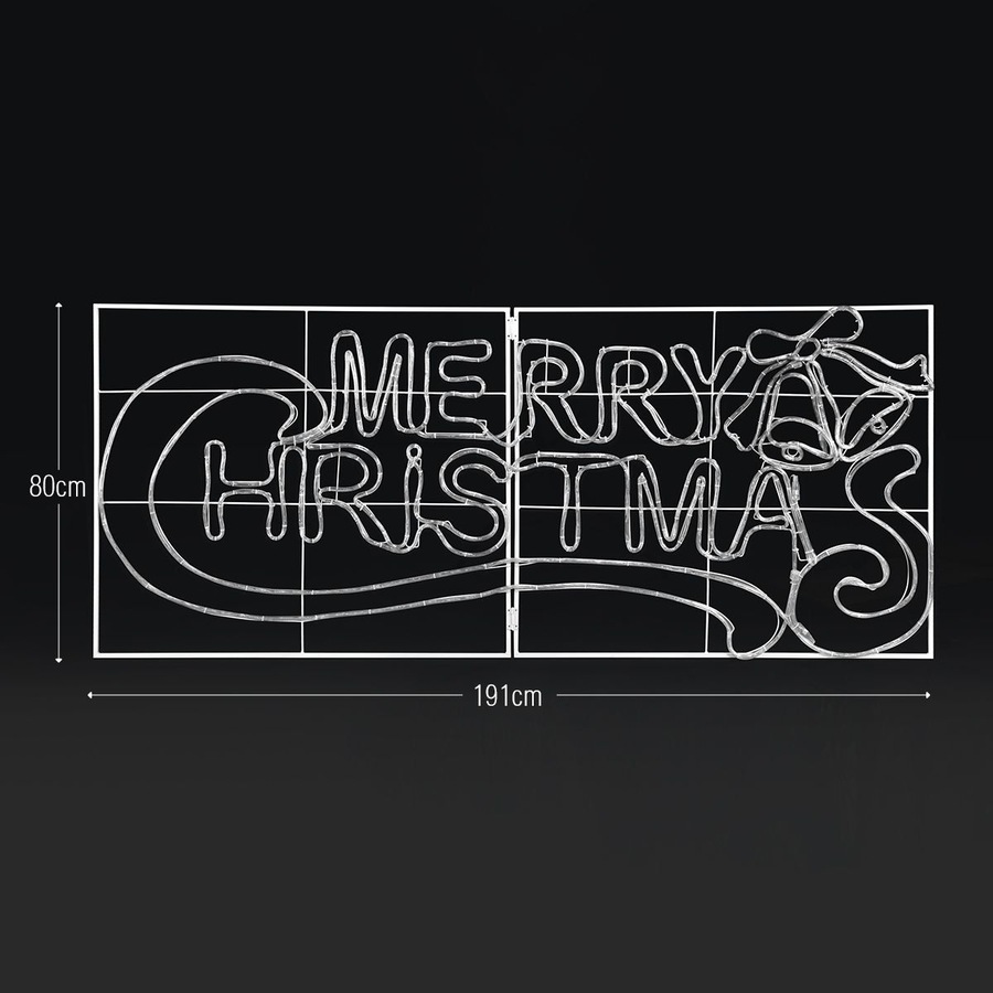 Multi Colour Merry Christmas Rope Light Christmas LED Light Merry Xmas String Light Decorations