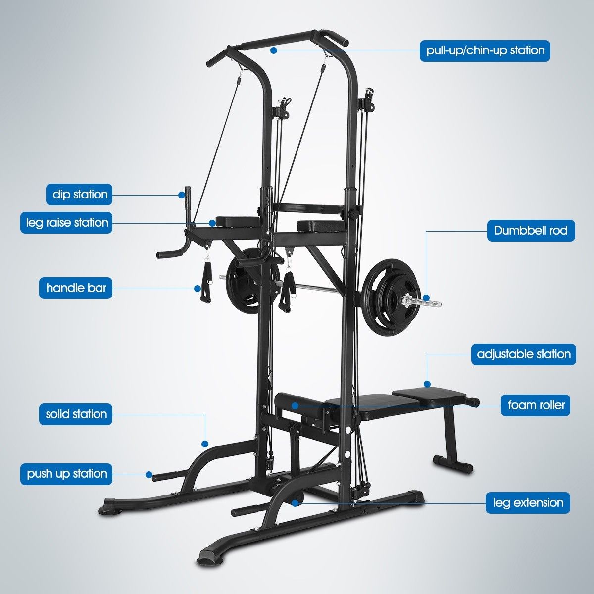 Gym on sale exercises equipment