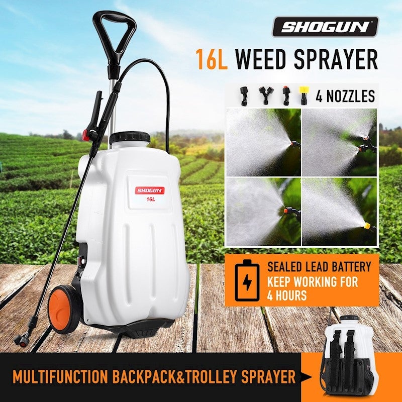 AU BEST 18V Garden Weed Sprayer Multifunction Trolley Fertilizing Watering Farm 