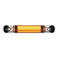 New Maxkon 2000W Carbon Fibre Infrared Heater Instant Heat Outdoor Patio Strip Heater Remote Control