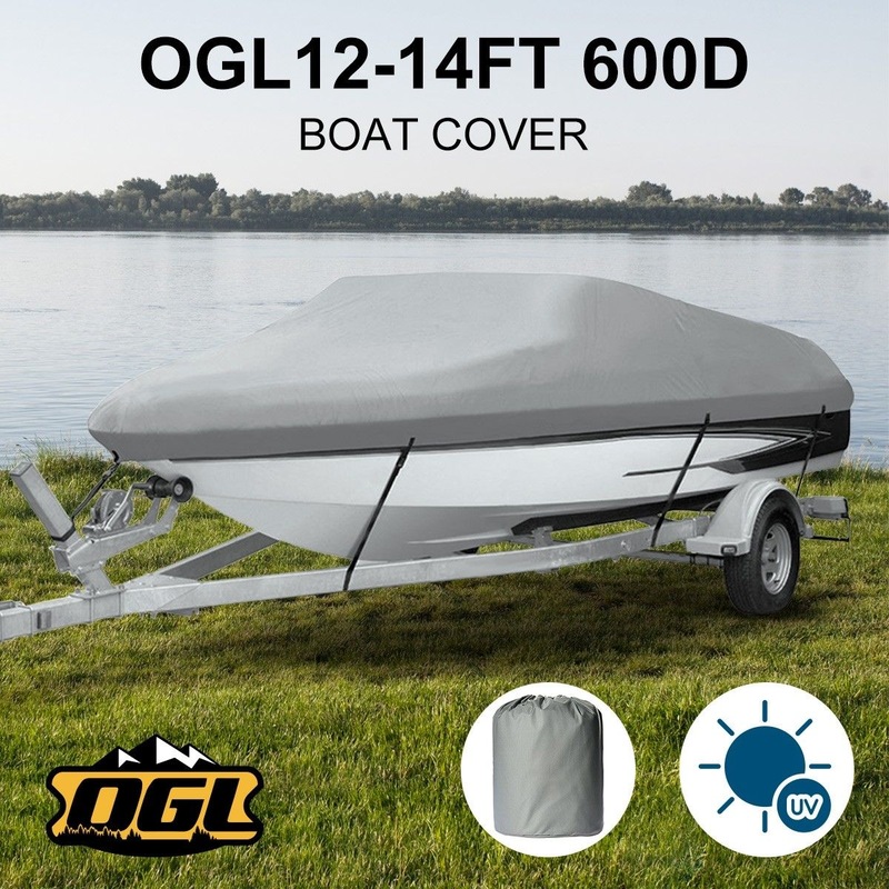 OGL 12 14 ft Trailerable Boat Cover Waterproof Marine ...