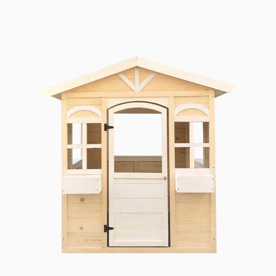 Outdoor Kids Cubby House Wooden Playhouse