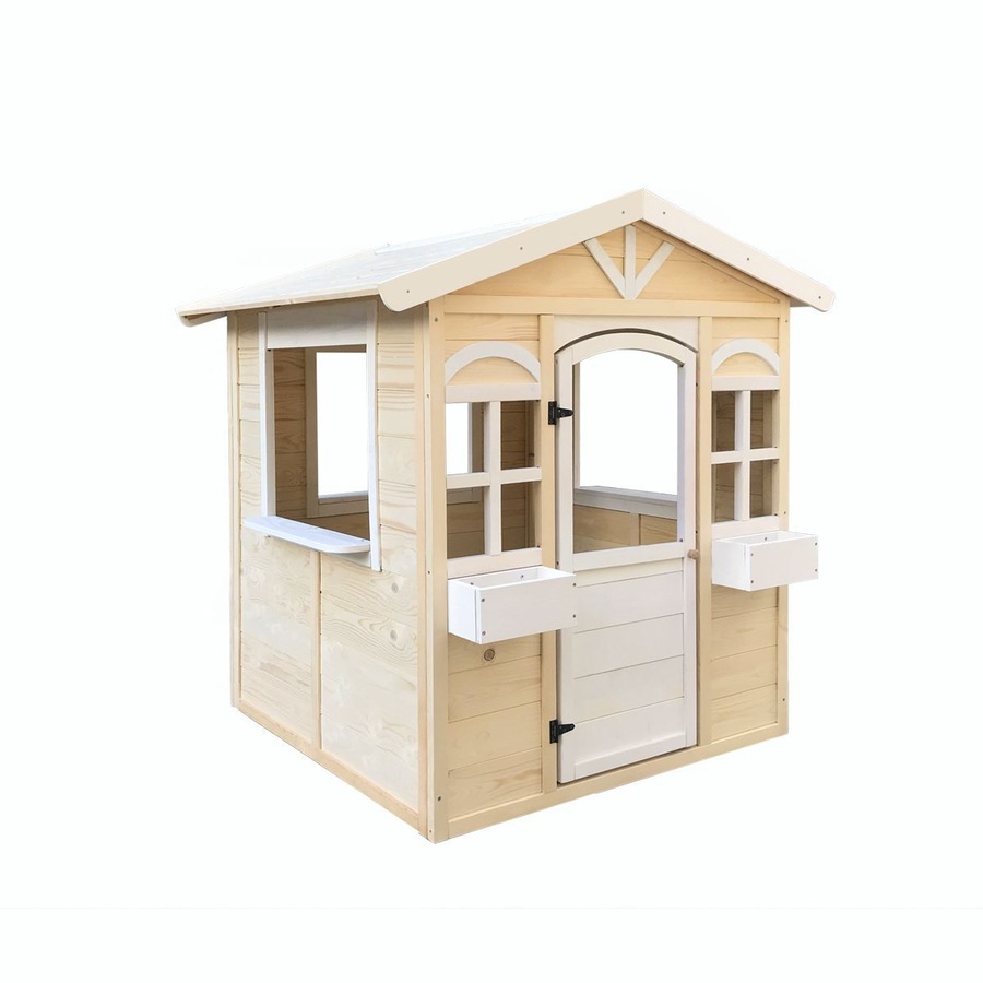 Outdoor Kids Cubby House Wooden Playhouse